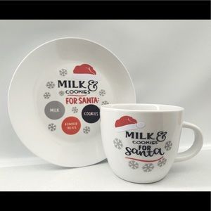 Customized Santa’s Snack, Plate and Mug